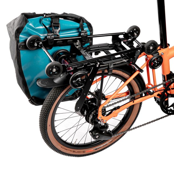FAHRER bageste bagageb�rerforl�nger Topcarrier Brompton sort