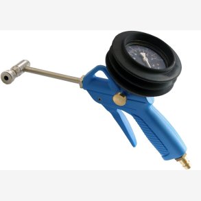 Alligator-luftpistol, drejehoved, trykm�ler + luftudluftning