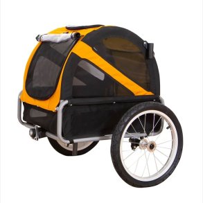 DoggyRide hundetrailer Mini20 Orange kun kabine
