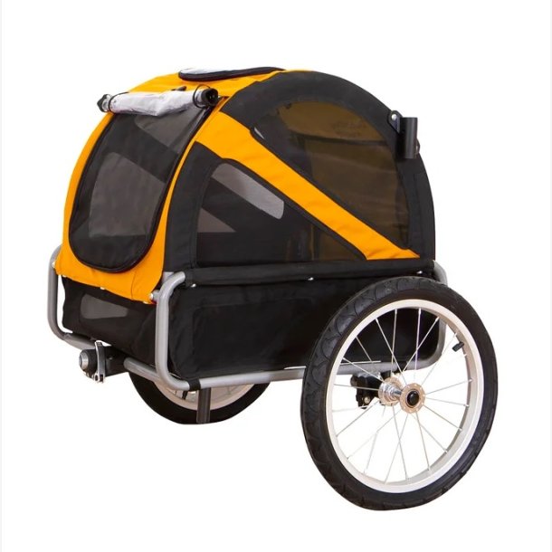 DoggyRide hundetrailer Mini20 Orange kun kabine