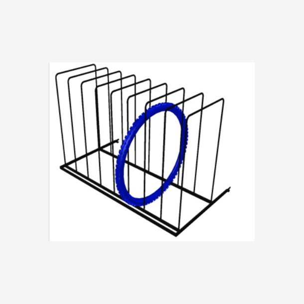 D�krum B.1000mm i RAL 9005