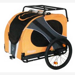 DoggyRide Novel15 hundetrailer orange - max. belasting 50 kg