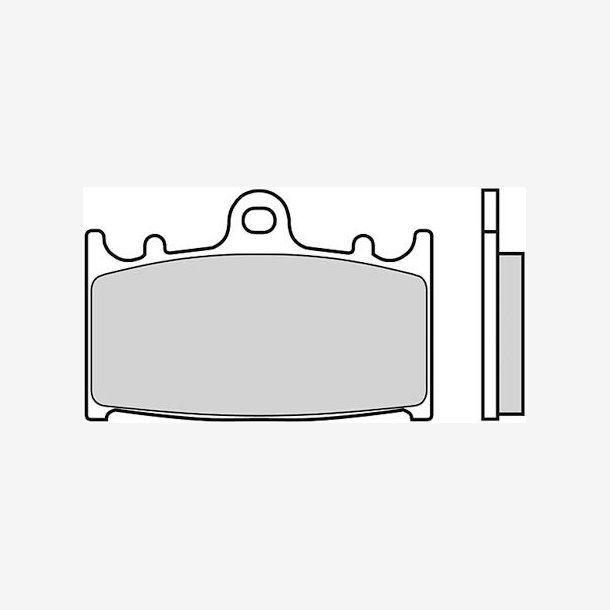 BREMSEKLODSER BREMBO 07KA13