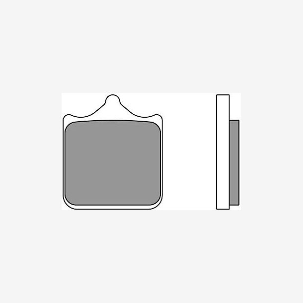 BREMSEKLODSER BREMBO 07BB33