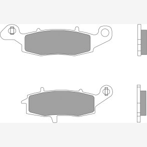 BREMSEKLODSER BREMBO 07KA15