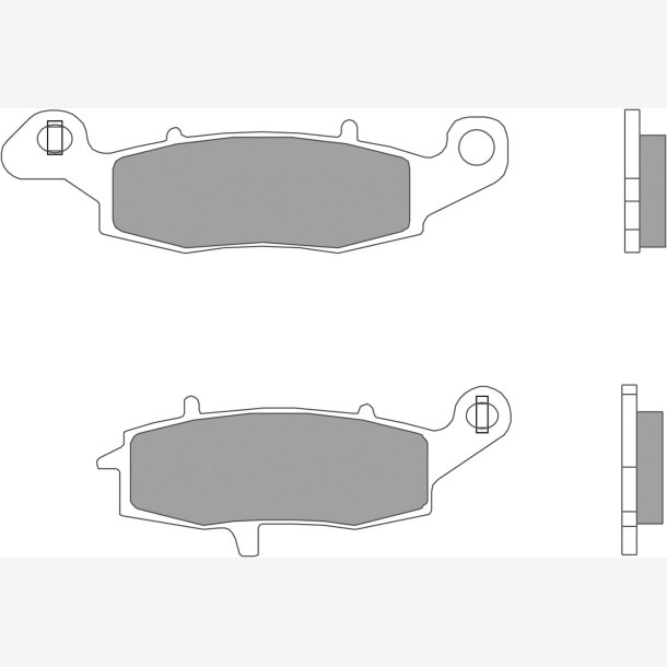 BREMSEKLODSER BREMBO 07KA15