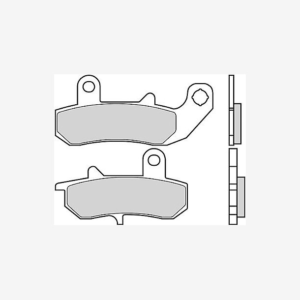 BREMSEKLODSER BREMBO 07SU17