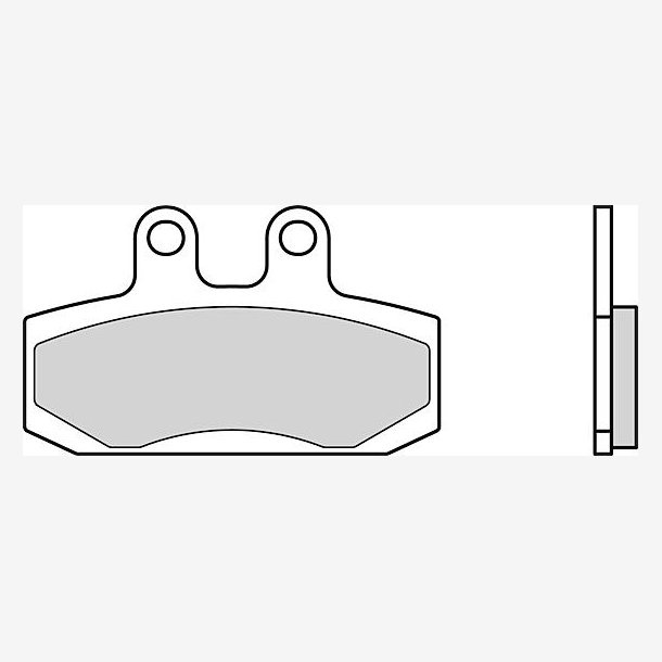 BREMSEKLODSER BREMBO 07007