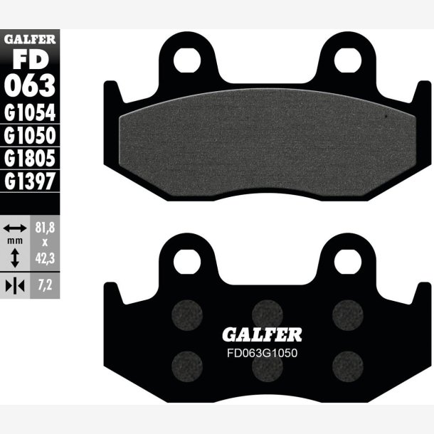 BREMSEKLODSER GALFER FD063
