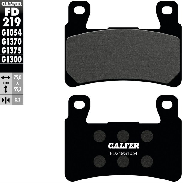 BREMSEKLODSER GALFER FD219