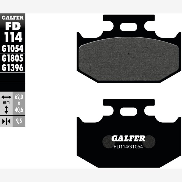 BREMSEKLODSER GALFER FD114