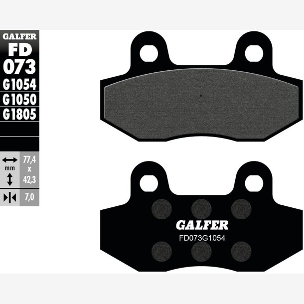 BREMSEKLODSER GALFER FD 073