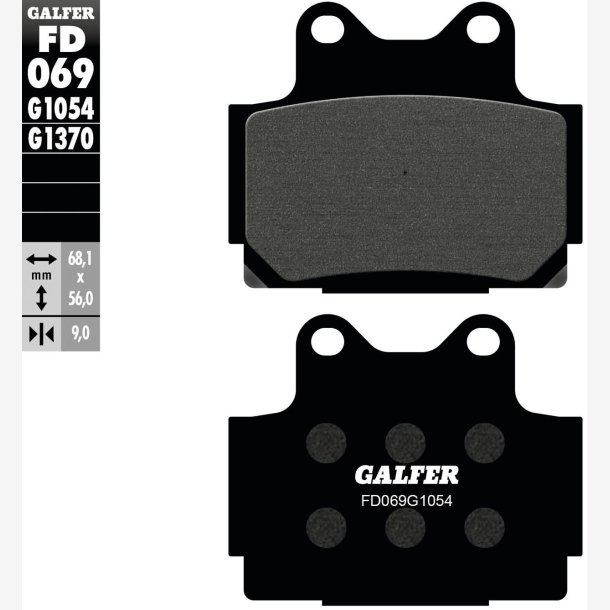 BREMSEKLODSER GALFER FD069
