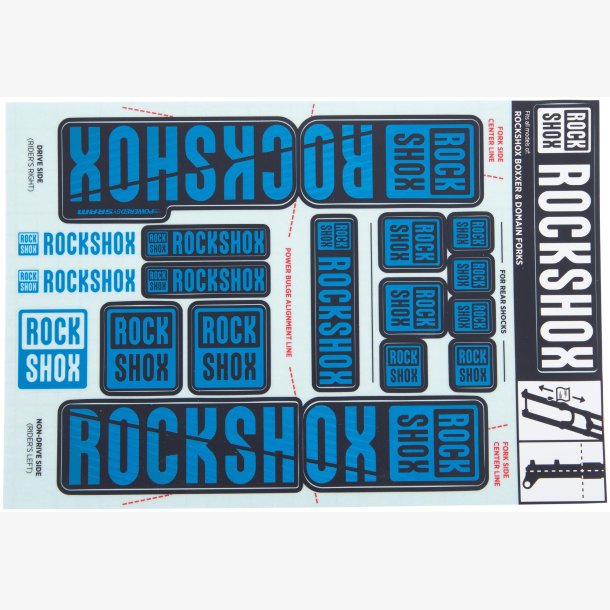 M�RKEDEKSEL S�T ROCKSHOX