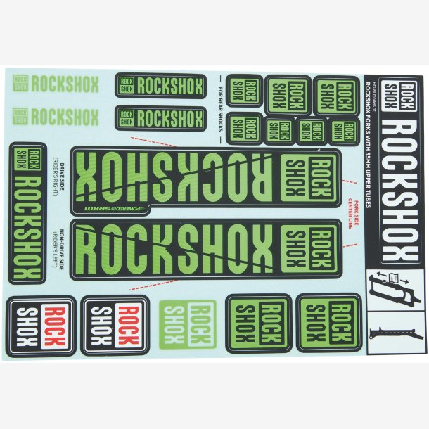 M�RKEDEKSEL S�T ROCKSHOX
