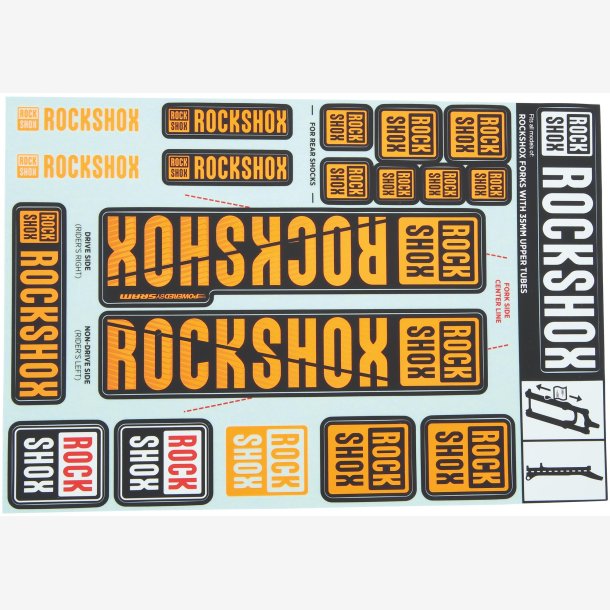 M�RKEDEKSEL S�T ROCKSHOX