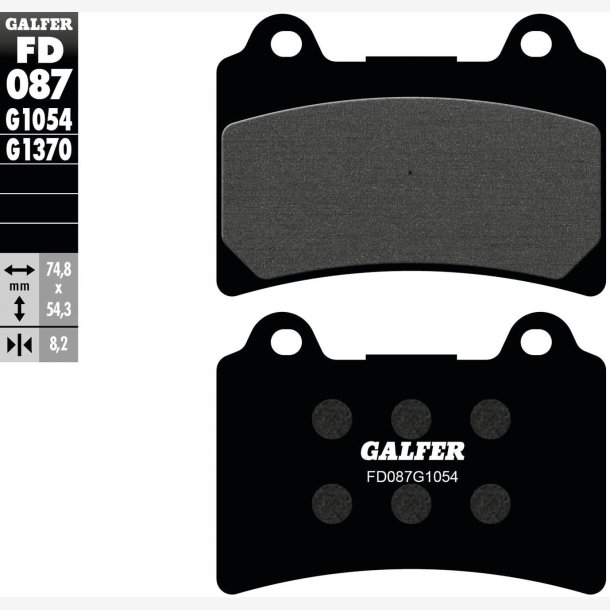 BREMSEKLODSER GALFER FD087