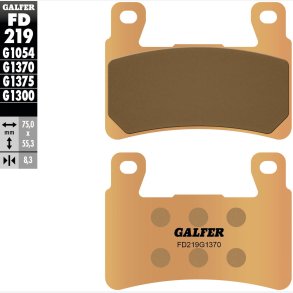 BREMSEKLODSER GALFER FD219
