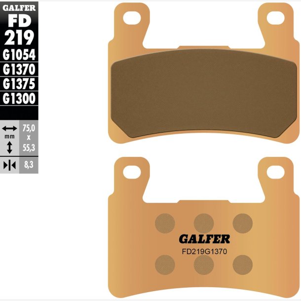 BREMSEKLODSER GALFER FD219