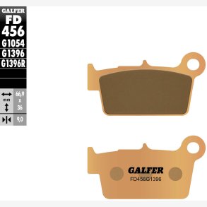 BREMSEKLODSER GALFER FD456