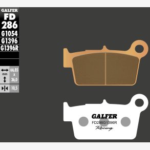 BREMSEKLODSER GALFER FD286