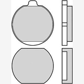 BREMSEKLODSER BREMBO 07KA01