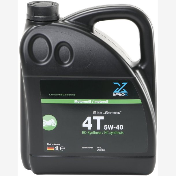Motorolie 4T 5W-40 Street