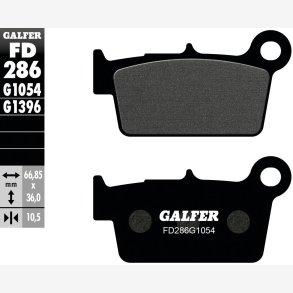 BREMSEKLODSER GALFER FD286