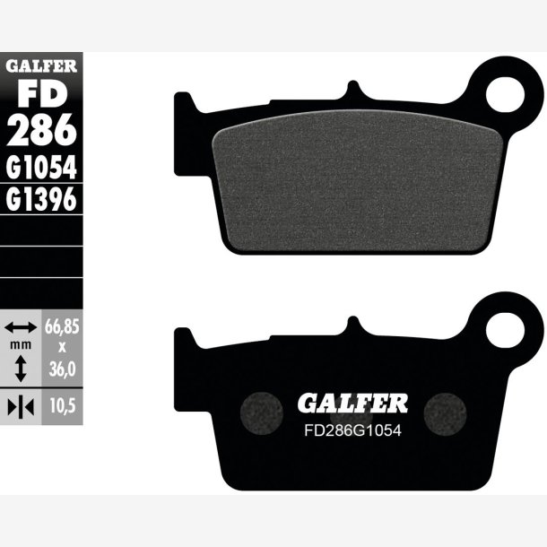 BREMSEKLODSER GALFER FD286