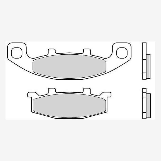 BREMSEKLODSER BREMBO 07KA09