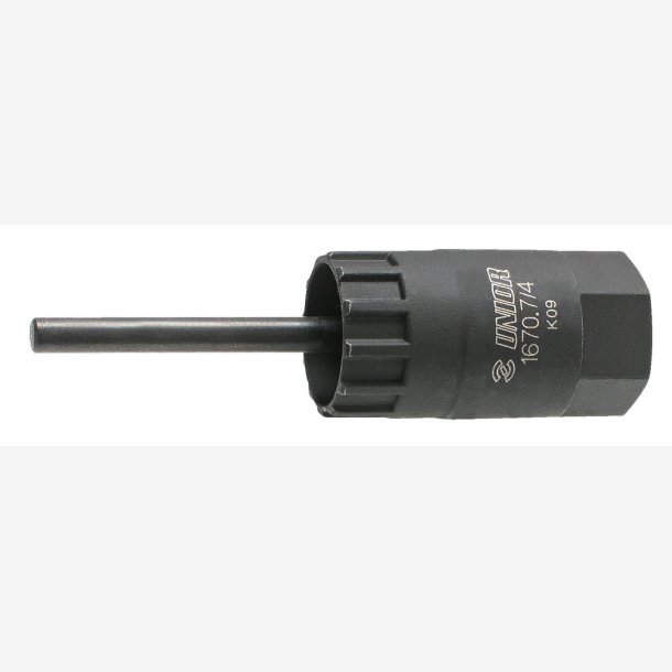 Unior kassetteaftr�kker + stift Shimano HG 1670.7/4