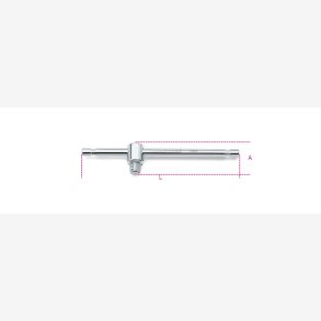 Beta momentn�gle med glidestykke 1/2