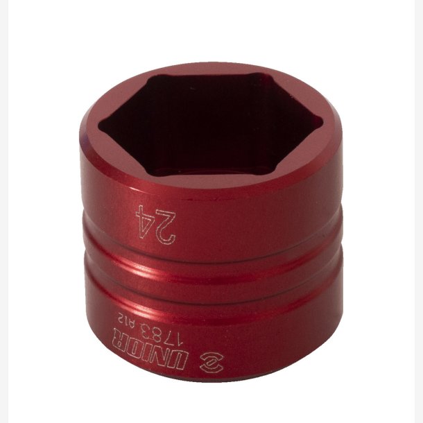 Unior affjedrings topd�ksel (anodiseret aluminium) 1783 24