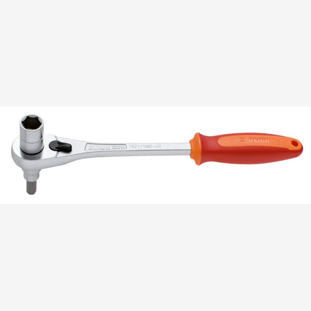 Unior skralden�gle topn�gle 14 mm og indvendig sekskant 8 mm 1621/1bi-us