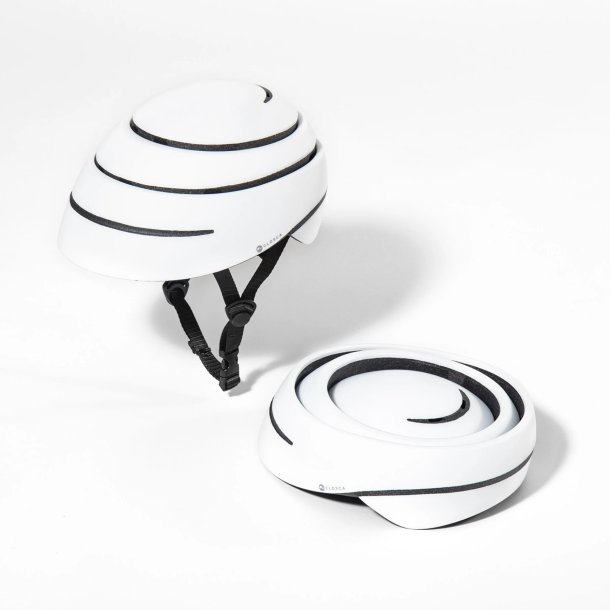 Closca folde cykelhjelm Loop hvid M 56-59 cm