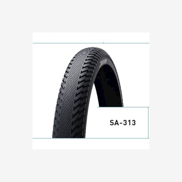 Delium btb fatbike SA-313 Streetfighter 76-406 sort