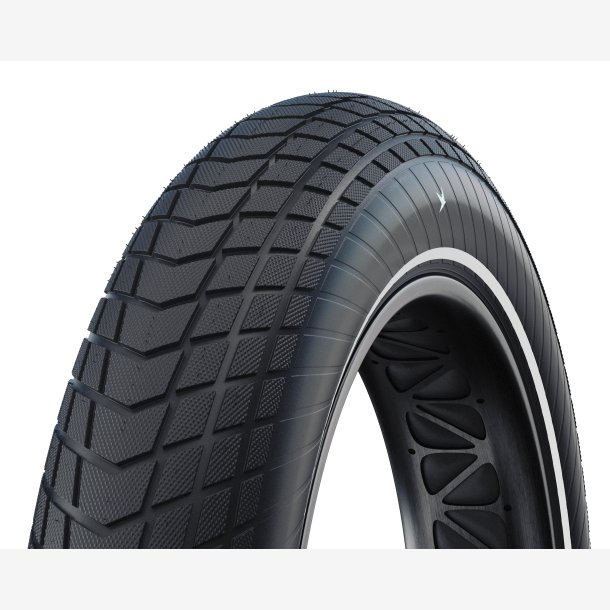 Schwalbe D�k Motion Super Moto-X R-Guard 100-406 sort refleks