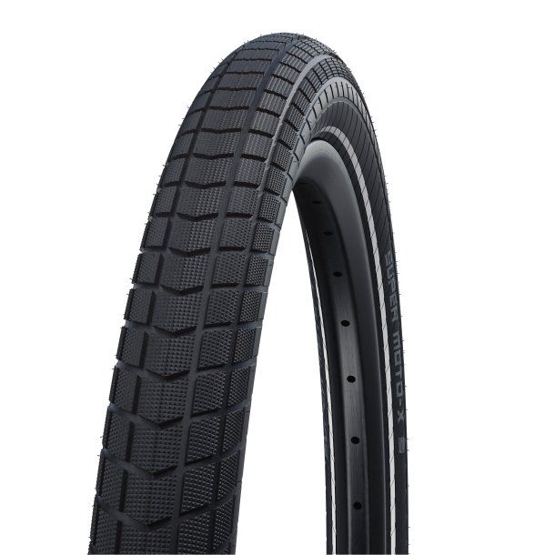 Schwalbe D�k Motion Super Moto-X G-Guard 62-584 sort refleks