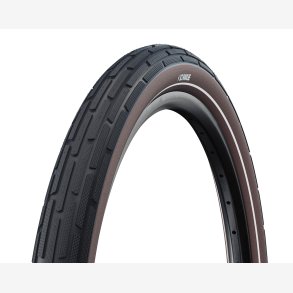 Schwalbe D�k Motion Fat Frank K-Guard 50-622 sort/kaffe refleks
