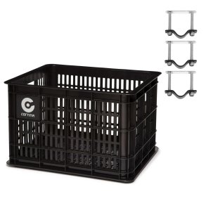 Cortina kasse Dubai inkl. montering 29,5L sort 45x35x25cm