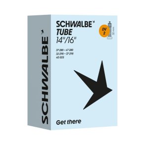 Schwalbe Slange DV2 14 tommer 32/47-288/305 hv 32 mm.