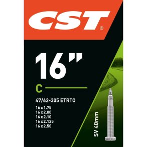 CST Slange 16 x 1,75 - 2,50 fv 40mm
