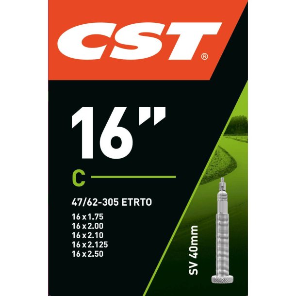 CST Slange 16 x 1,75 - 2,50 fv 40mm