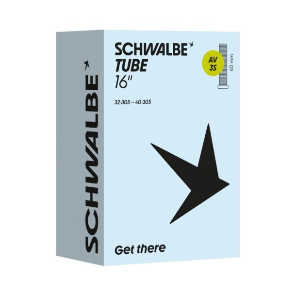 Schwalbe Slange AV3S 16 tommer 32/40-305 av 40 mm