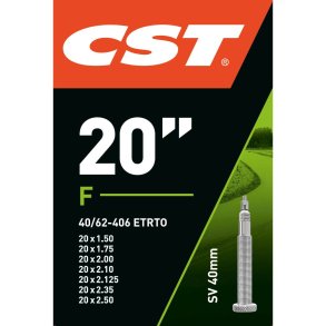 CST Slange 20 x 1,50 - 2,50 fv 40mm