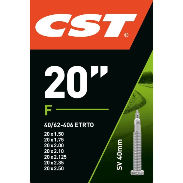 CST Slange 20 x 1,50 - 2,50 fv 40mm