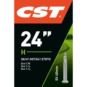 CST Slange 24 x 1,75 - 1 3/8 fv 40mm