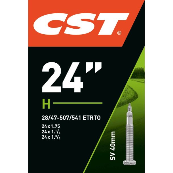 CST Slange 24 x 1,75 - 1 3/8 fv 40mm