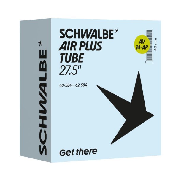 Schwalbe Slange AV14AP Air Plus 27.5 40/62-584 av 40 mm