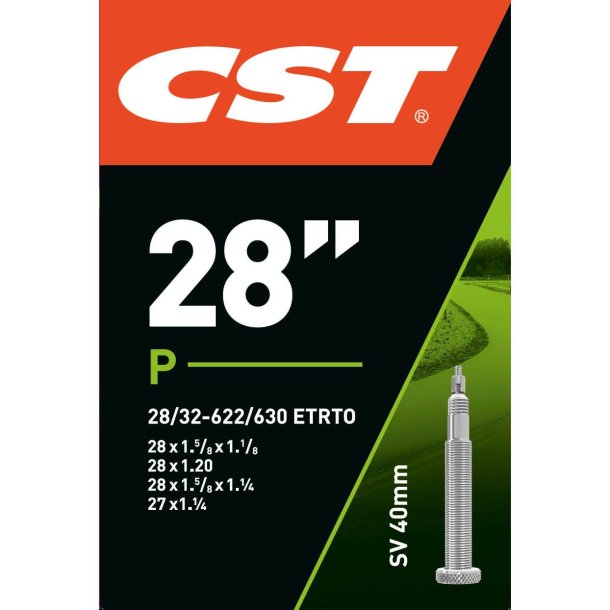 CST Slange 28 x 1 1/8 - 1 1/4 fv 40mm